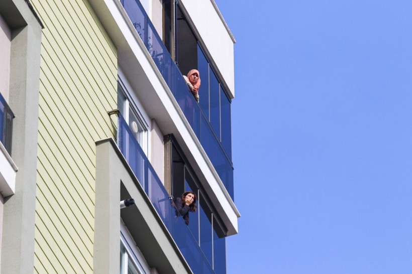 Antalya'da görenler telefona sarıldı herkes pencerelere çıktı 2 saat sürdü - Resim: 3