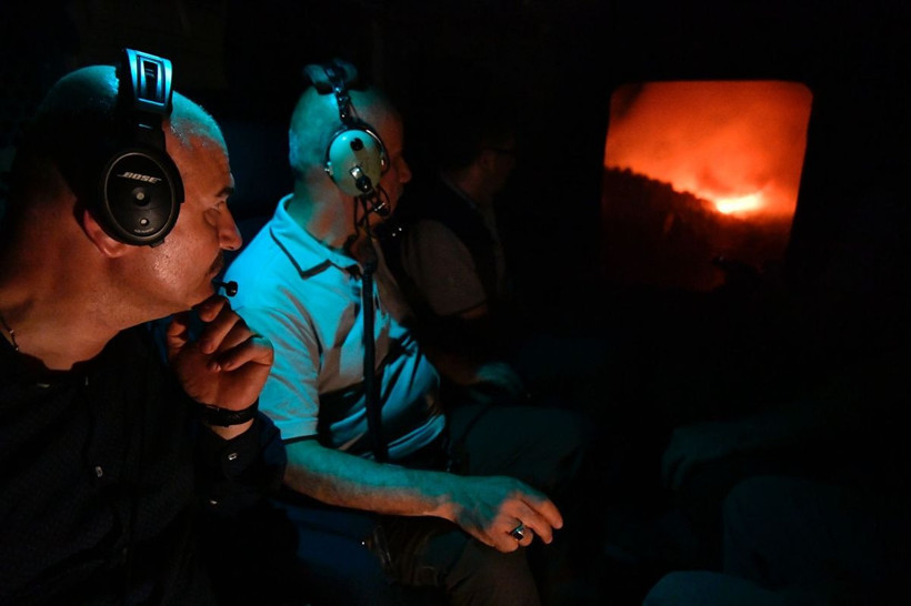 Marmaris'te orman yangını 4. gününde! Bakan sözü 'rüzgara' bıraktı! Öğlene kadar söndürülemezse... - Resim: 1