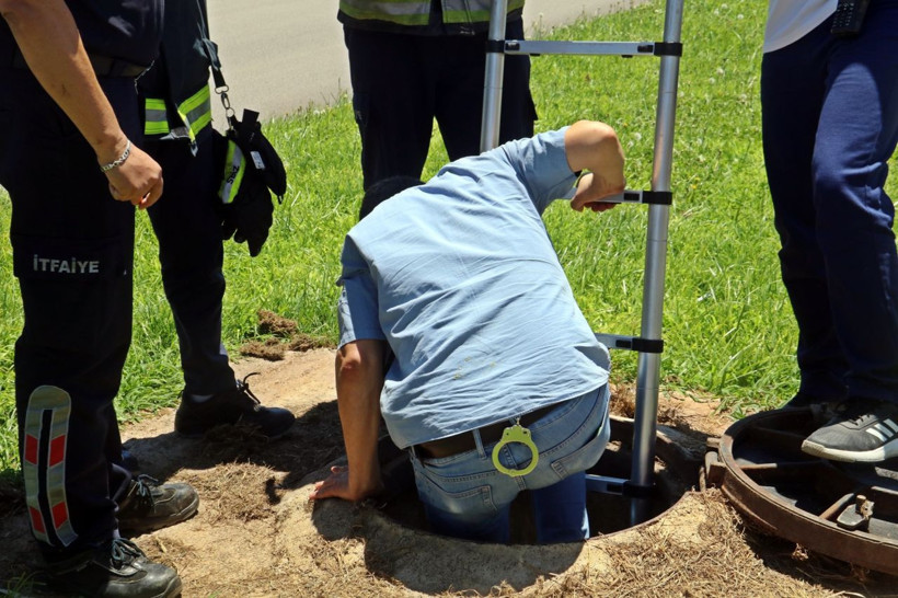 İhbar geldi ekipler harekete geçti! Kanalizasyonda aradılar - Resim: 3