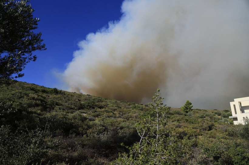 Yunanistan yanıyor! Durum korkunç kontrol altına alınamıyor evler kullanılamaz hale geldi - Resim: 2