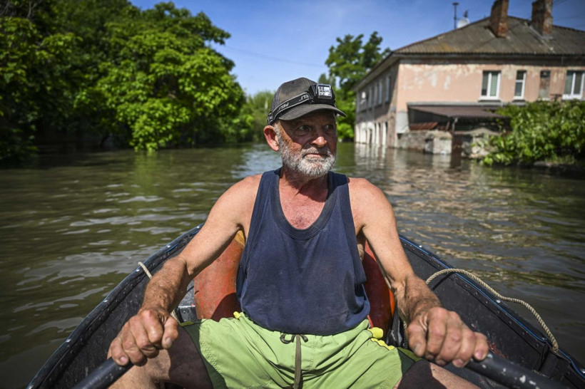 Şehir su altında kaldı! Rusya Ukrayna'daki Kahovka Barajı'nı yıkmıştı! - Resim: 3