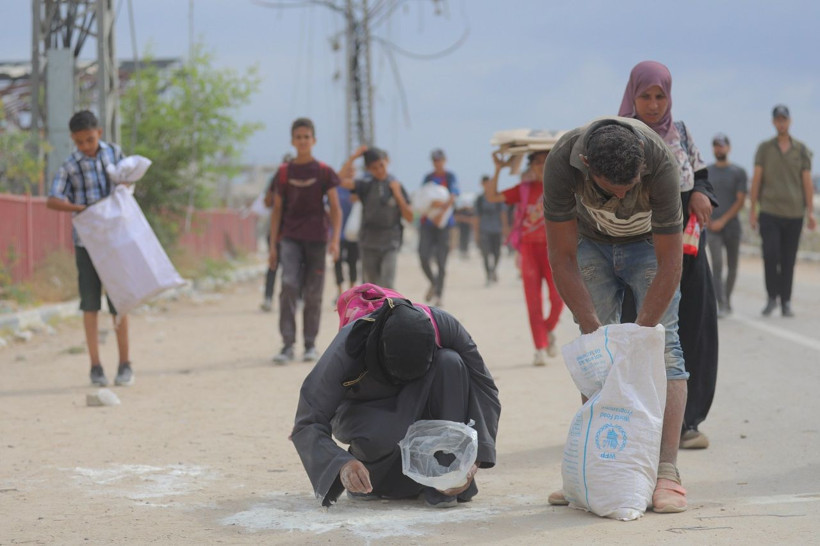 Gazze'de insanlık dramı! Gıda yardımı alabilmek için Netzarim Koridoruna gittiler... - Resim: 3