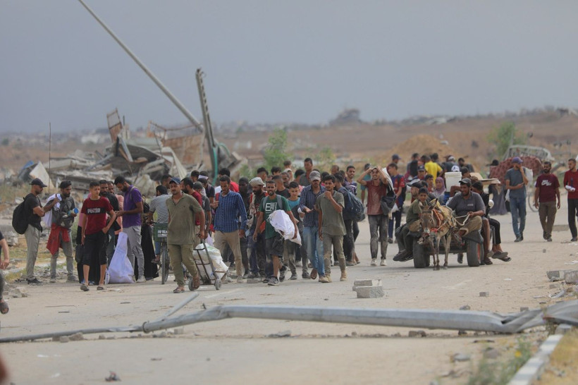 Gazze'de insanlık dramı! Gıda yardımı alabilmek için Netzarim Koridoruna gittiler... - Resim: 4