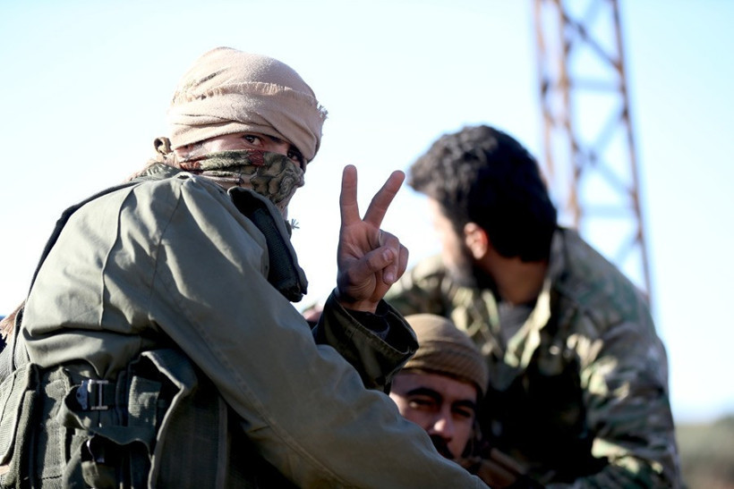 ÖSO'nun El Bab'ta ulaştığı son mevziler görüntülendi - Resim: 1