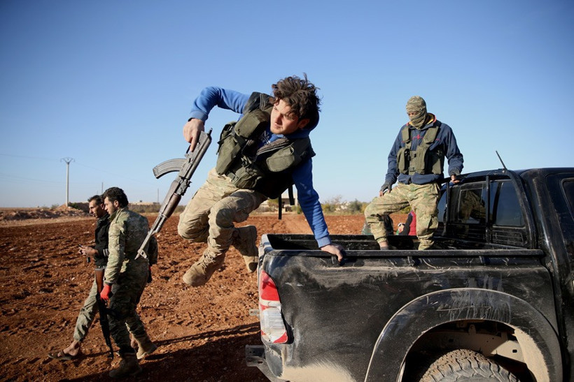ÖSO'nun El Bab'ta ulaştığı son mevziler görüntülendi - Resim: 2