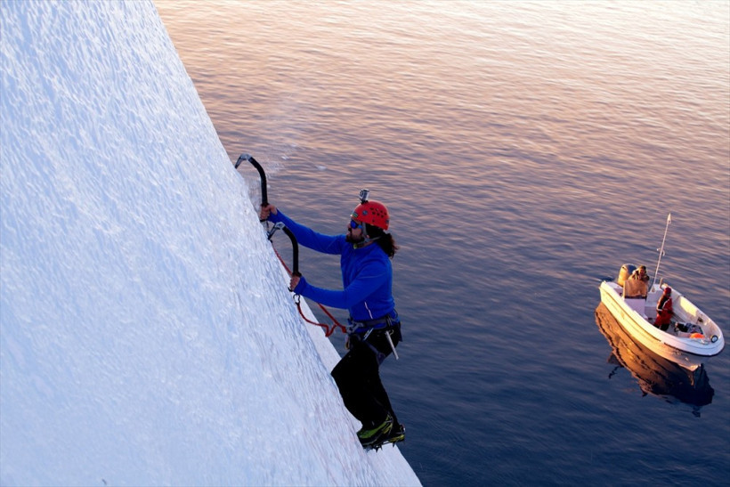 Buz dağına tırmanan Türk! Şaşırttı - Resim: 2