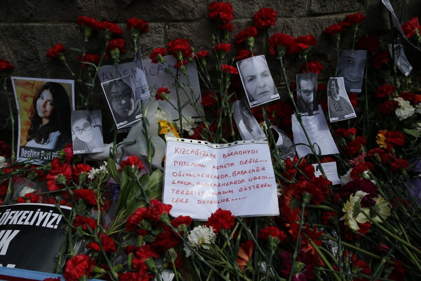 Kızılay'da patlamanın olduğu yere ilginç not! - Resim: 1