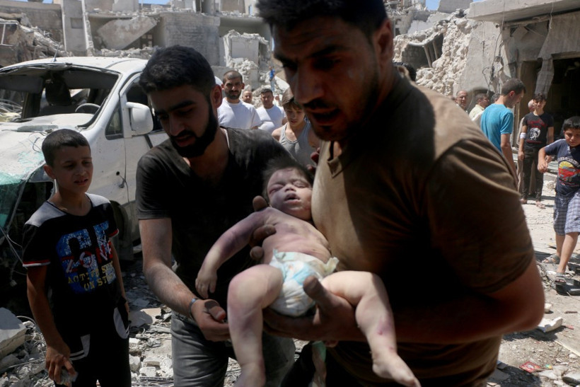 Suriye'den yürek yakan kare! İşte çaresizliğin fotoğrafı - Resim: 2