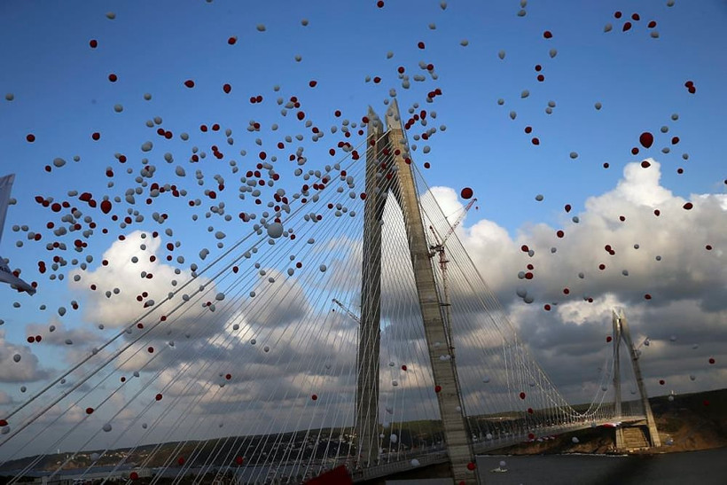 Yavuz Sultan Selim Köprüsü'ne muhteşem açılış - Resim: 2