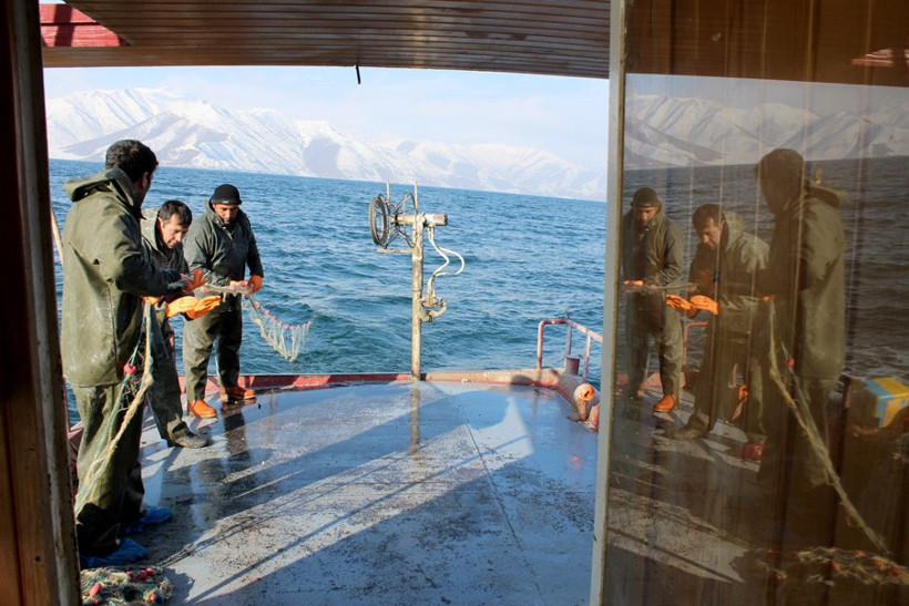 Van Gölü'nden ekmek çıkarıyorlar - Resim: 4