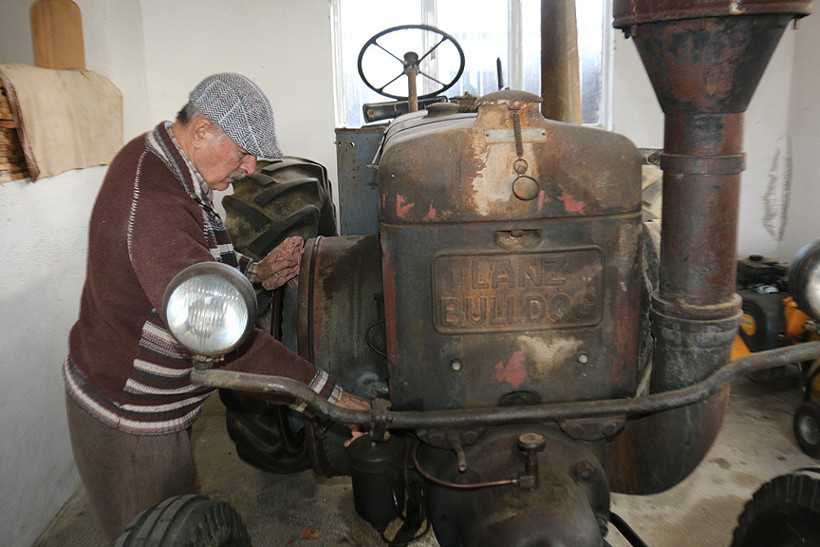 1950 model traktörünü 50 bin avroya satıyor - Resim: 4