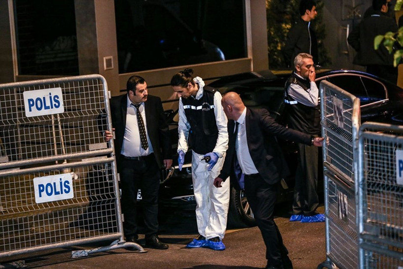 Türk polisi Suudi Arabistan Konsolosluğu'nda - Resim: 1