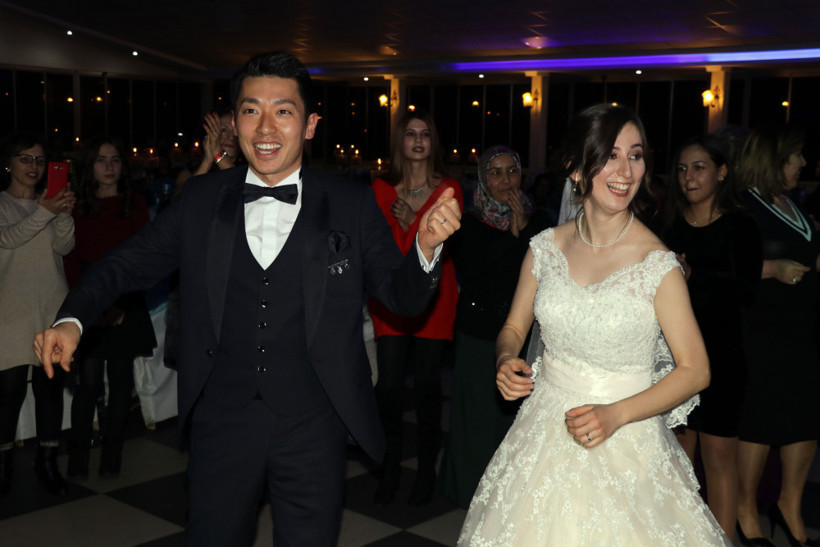 Japon damada Türk düğünü - Resim: 1