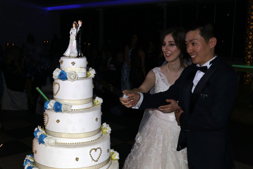 Japon damada Türk düğünü - Resim: 3