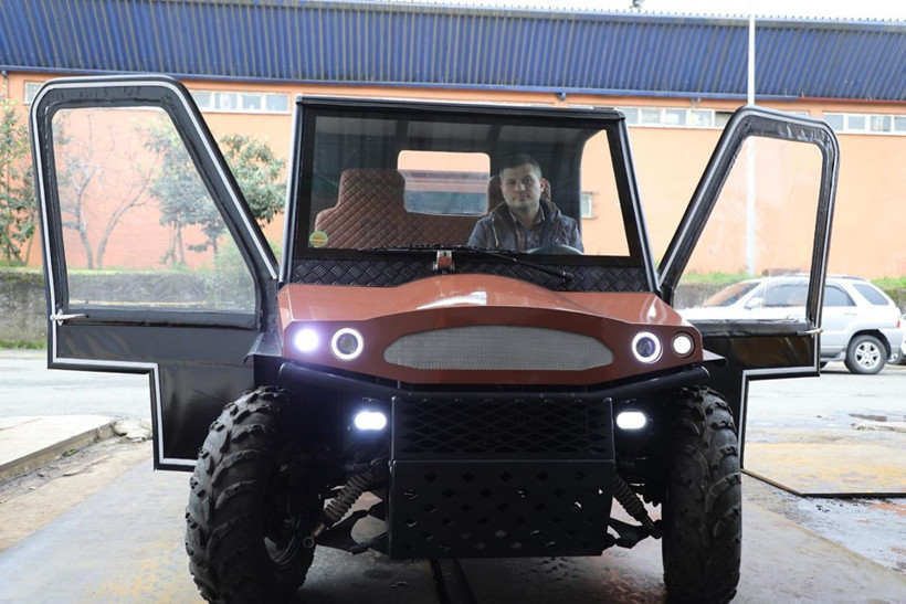 Rize'li Yasin Şafak kendi imkanlarıyla UTV yaptı. - Resim: 1