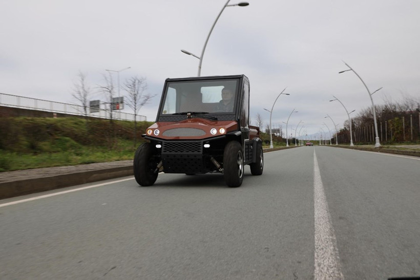 Rize'li Yasin Şafak kendi imkanlarıyla UTV yaptı. - Resim: 2