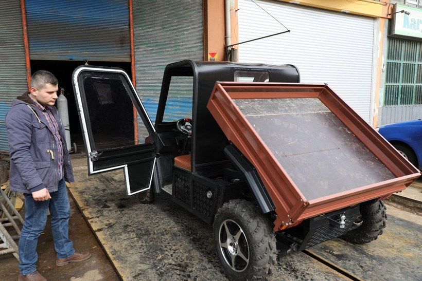 Rize'li Yasin Şafak kendi imkanlarıyla UTV yaptı. - Resim: 4