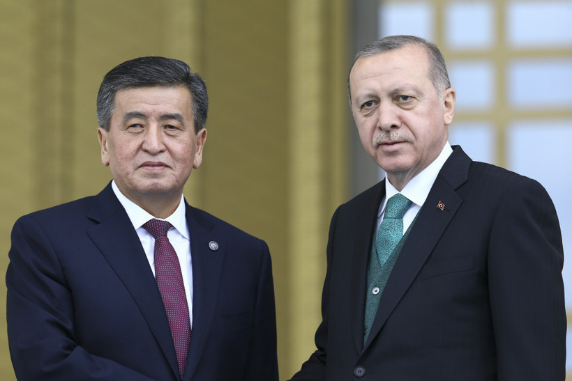 Kırgız lider Ceenbekov Beştepe'de - Resim: 1