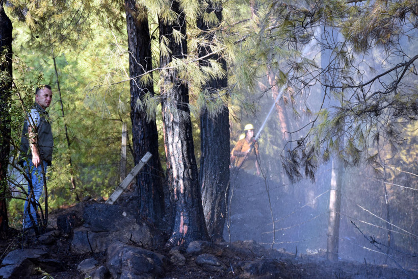 Marmaris'te yangın çıktı: Sebebi şoke etti! - Resim: 3