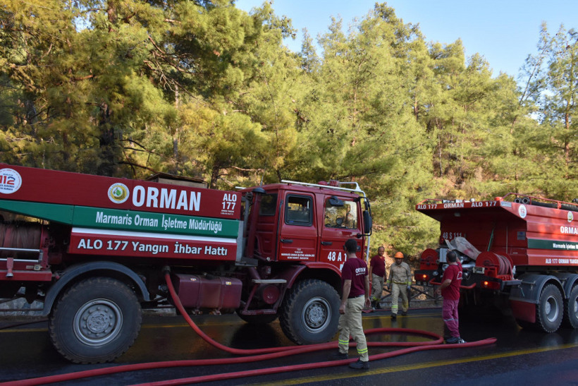 Marmaris'te yangın çıktı: Sebebi şoke etti! - Resim: 4