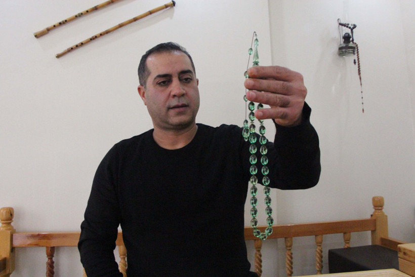 Evinde yaptığı tespihi 10 bin liraya sattı - Resim: 1