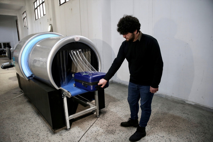 Kenevirden x-Ray cihazı ve el dezenfektan cihazı ürettiler!  - Resim: 4