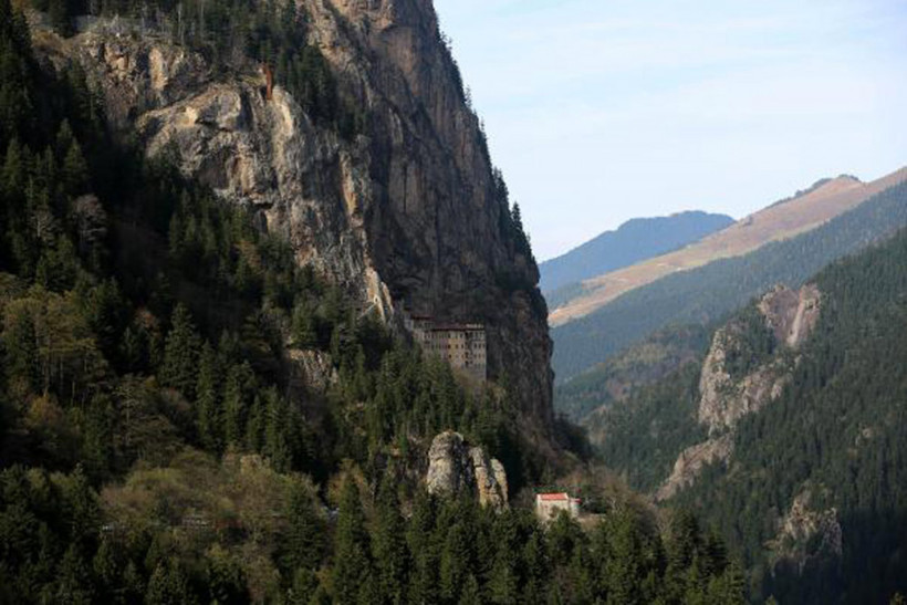 Sümela Manastırı'nda teleferik yolda restorasyon bitti - Resim: 3