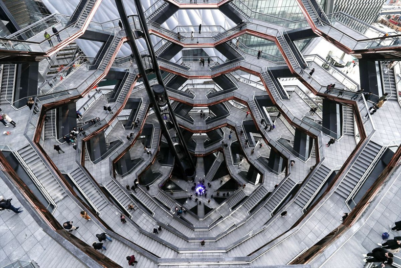 Devasa yapı The Vessel açıldı bal peteğine benzetildi - Resim: 1