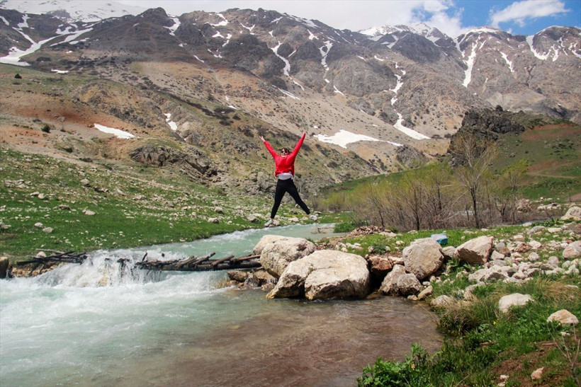 Tunceli'ye huzur geldi Doğa tutkunları Mercan Vadisi'ne akın etti - Resim: 1