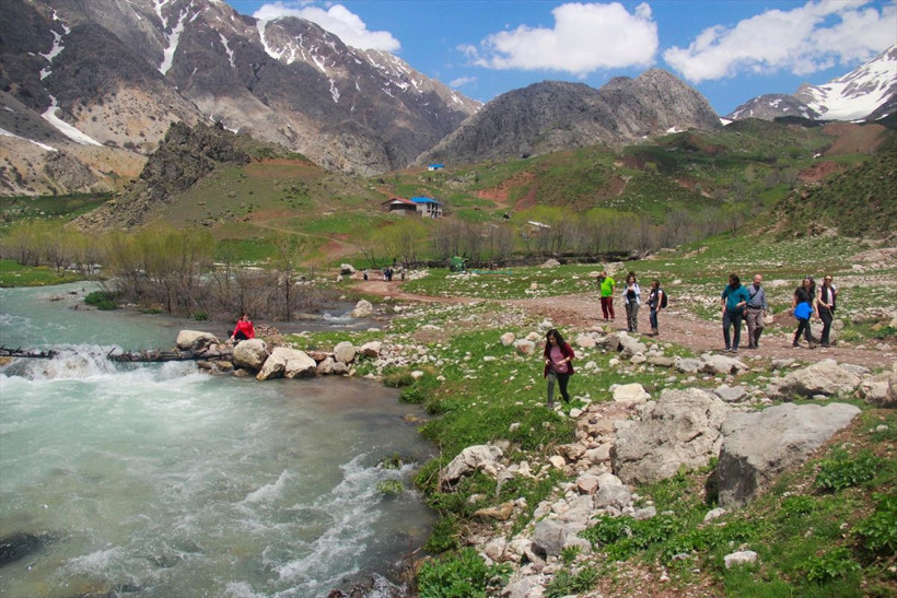 Tunceli'ye huzur geldi Doğa tutkunları Mercan Vadisi'ne akın etti - Resim: 2