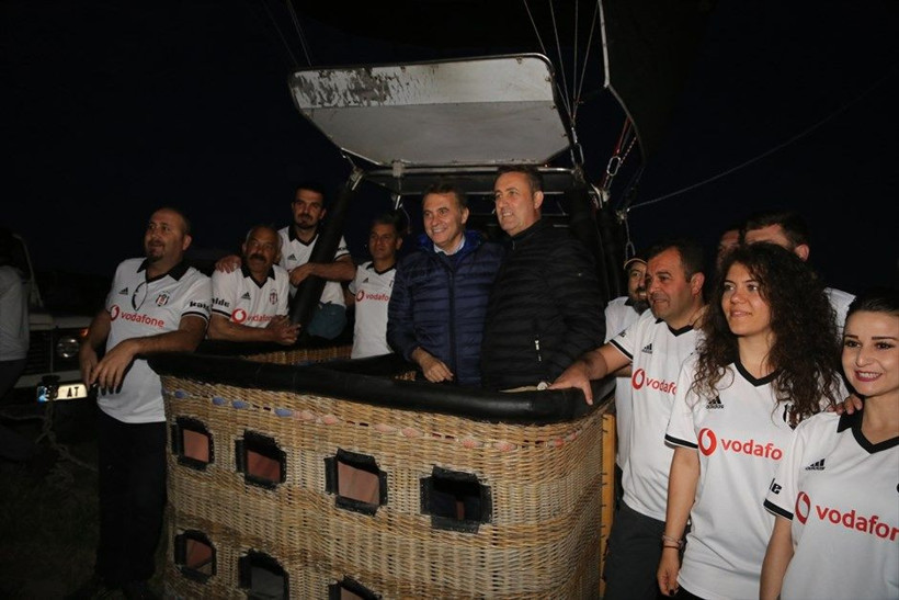 Fikret Orman Beşiktaş balonuyla uçtu - Resim: 2