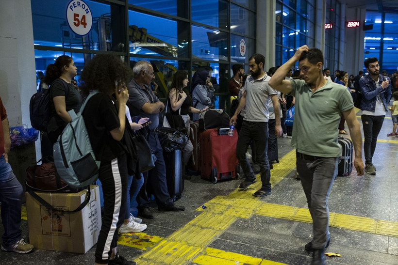 AŞTİ'de Ramazan Bayramı yoğunluğu Ek seferler başlattılar - Resim: 1