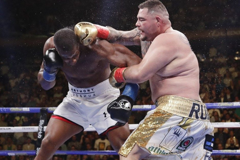 Şişman çocuk Andy Ruiz Anthony Joshua'yı nakavt etti - Resim: 4