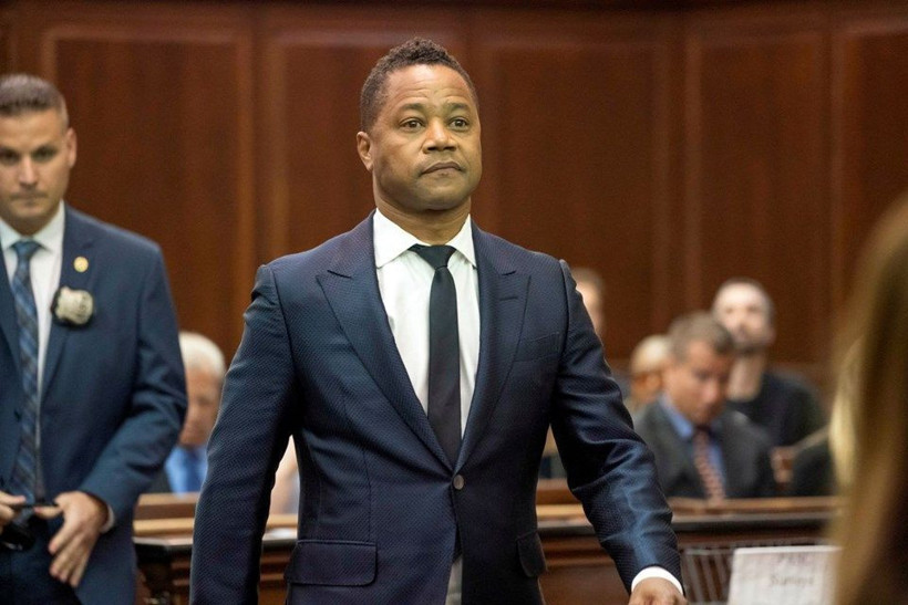 Kelepçeli getirildi! Oscarlı oyuncu Cuba Gooding Jr. taciz suçundan mahkeme karşısında! - Resim: 1