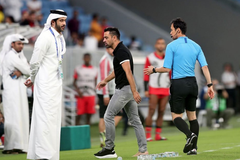 Hakeme kızan Xavi çılgına döndü skandal bir harekete imza attı - Resim: 4