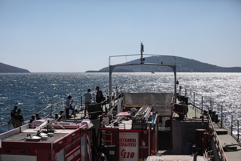 Burgazada ve Balıkesir'de eş zamanlı yangın çıktı! Ekipler müdahale ediyor - Resim: 2