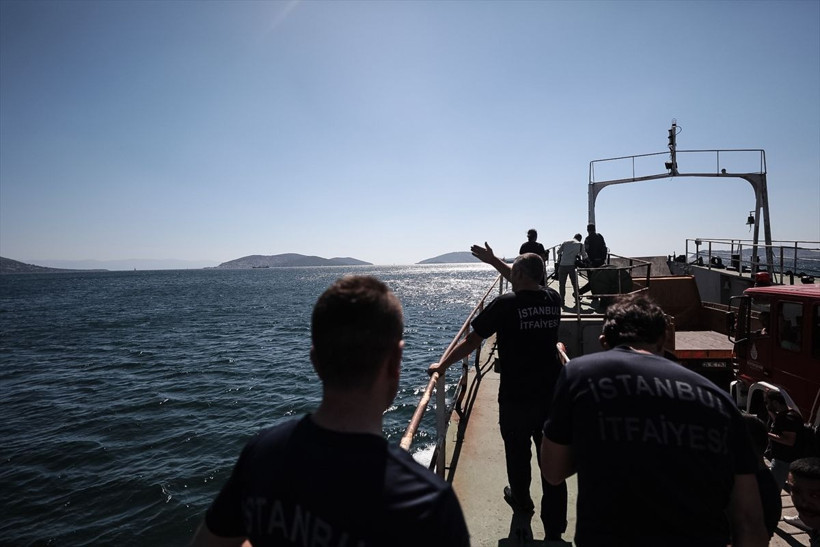 Burgazada ve Balıkesir'de eş zamanlı yangın çıktı! Ekipler müdahale ediyor - Resim: 3