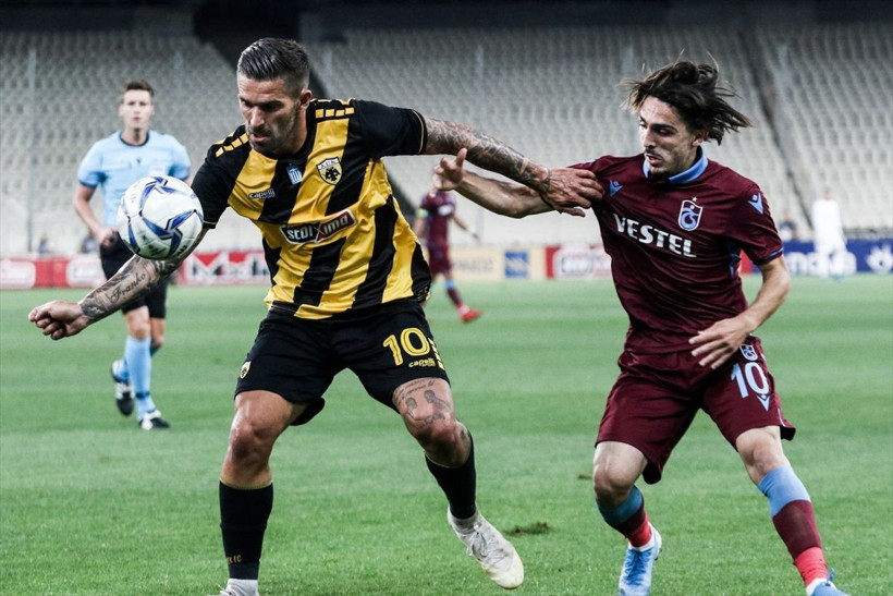 AEK Trabzonspor UEFA Avrupa Ligi maçı golleri ve geniş özeti - Resim: 1