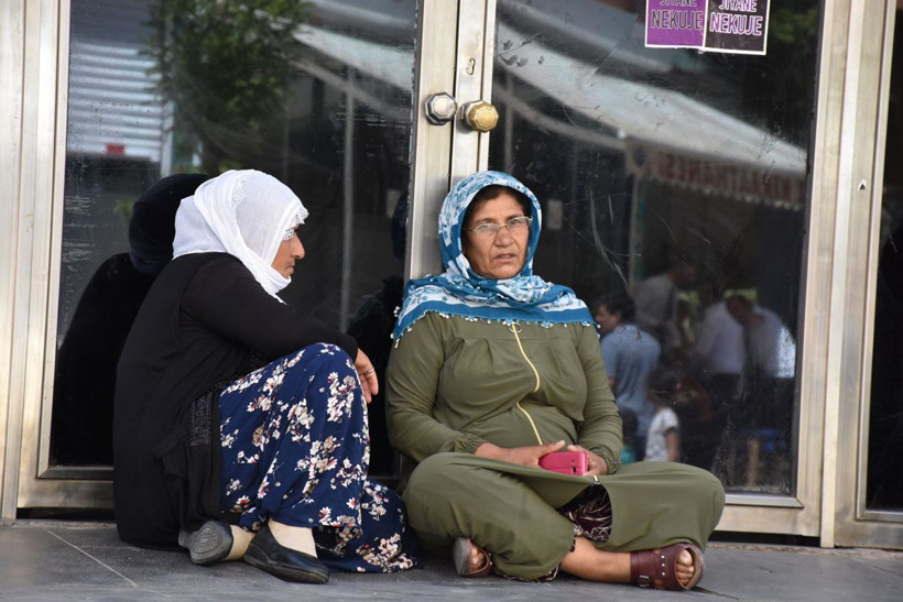 HDP Diyarbakır İl Başkanlığı eylemler için kepenk kapattı - Resim: 3