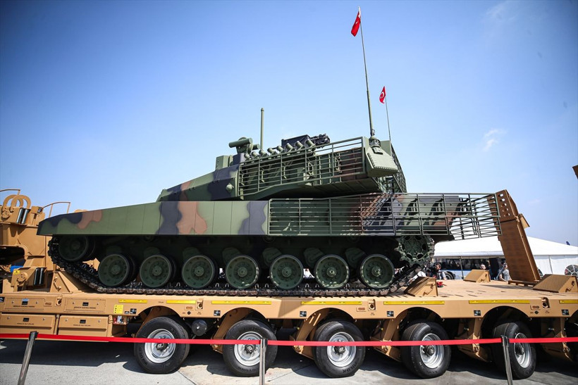 TEKNOFEST'te sergilenen yerli tank Altay T1 için sürpriz çalışma - Resim: 2