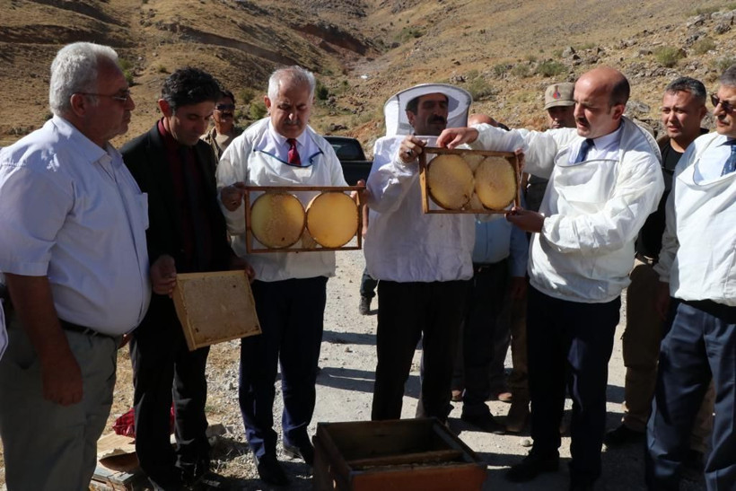 Van'da verimli bal sezonu için şükür duasında arılar saldırdı - Resim: 1