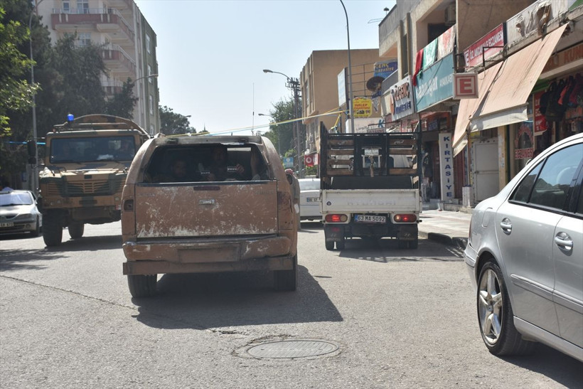Suriye sınırındaki askeri hareketlilik böyle görüntülendi - Resim: 3