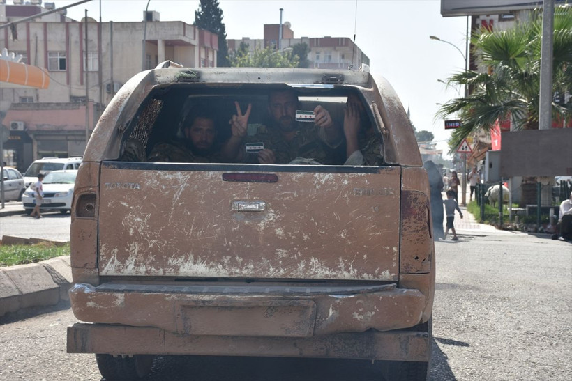 Suriye sınırındaki askeri hareketlilik böyle görüntülendi - Resim: 2