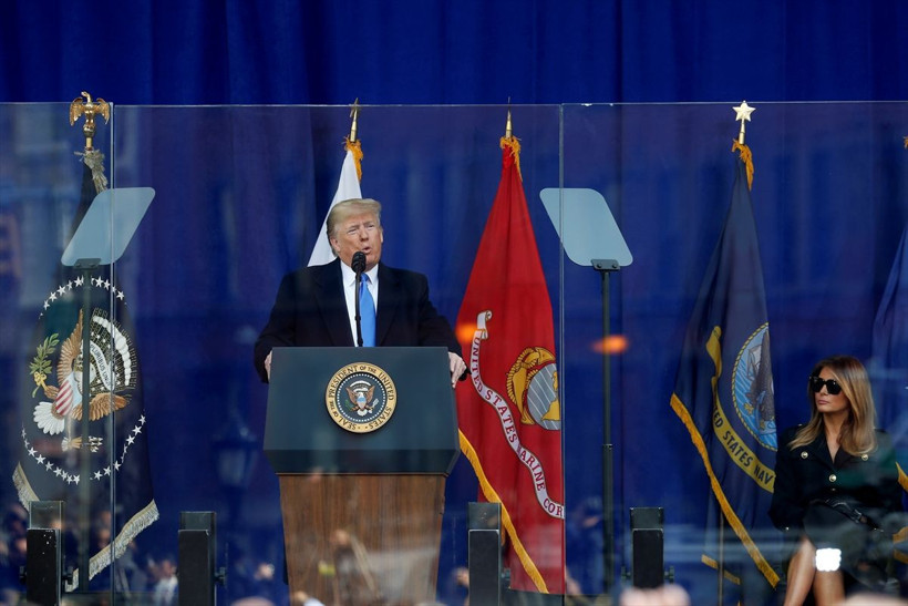 Gaziler Günü töreninde ABD Başkanı Trump'a sıkı güvenlik - Resim: 2