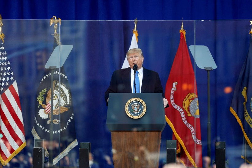 Gaziler Günü töreninde ABD Başkanı Trump'a sıkı güvenlik - Resim: 3