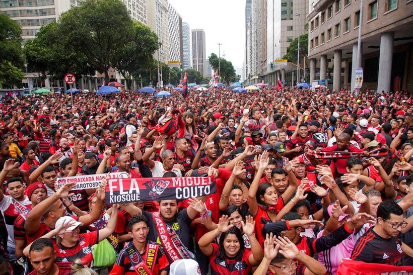 Flamengo'nun çılgın Libertadores kutlaması - Resim: 2