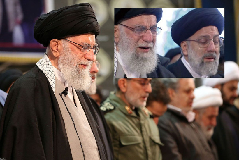 Hamaney Kasım Süleymani'nin cenaze namazını ağlaya ağlaya kıldırdı - Resim: 1