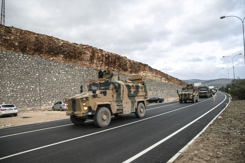 Suriye sınırına 200 araçlık askeri konvoy gönderildi - Resim: 2