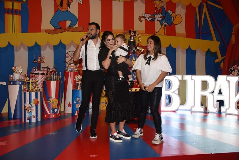 Alişan'ın çocuğu Burak bir yaşına bastı! Partiye ünlüler akın etti! - Resim: 2