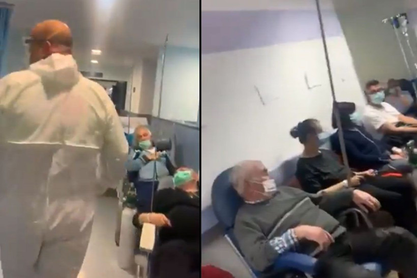 İspanya'da koronavirüs hastaneleri çökertti vakalar yerlerde yatıyor - Resim: 4